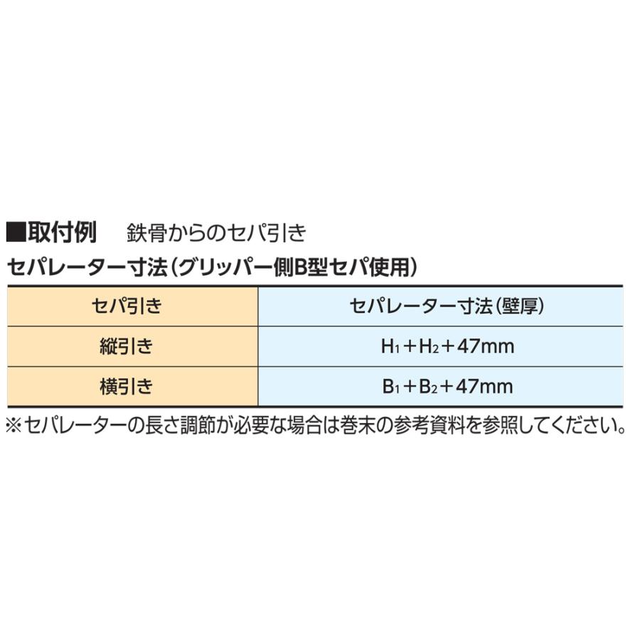 (株)国元商会 KSグリッパー2型 8×50用 (50個入り)｜shimizu-kanamono｜04