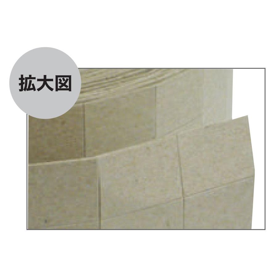 開口枠養生材 枠美 1.0mm×110mm×20m 紙単一素材使用 (8巻入り) N03-001 