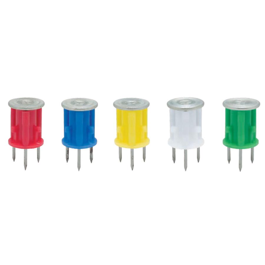 バリアス V-4045 白 W1/2 有効埋設45mm 木製合板用 重設備用 釘抜けタイプ (250個入り) 【取】 三門