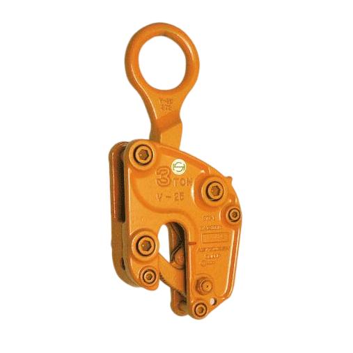 三木ネツレン 竪吊クランプ(ワンタッチロック式)　V-25N型　5TON用(クランプ範囲0〜40mm)