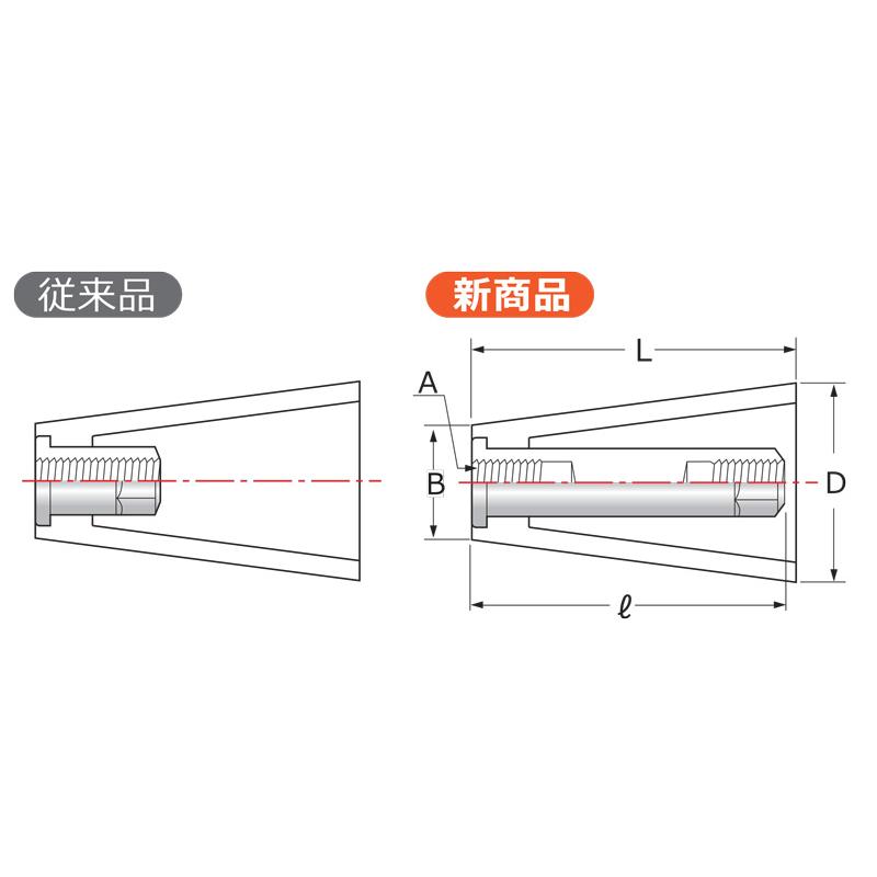 株)ナガノ 梁用ロングNPコーン L型30φ 梁9 L=85 かぶり70mm 塩害 株)ナガノ 梁用ロングNPコーン L型30φ 梁9 L=85 かぶり70mm 塩害