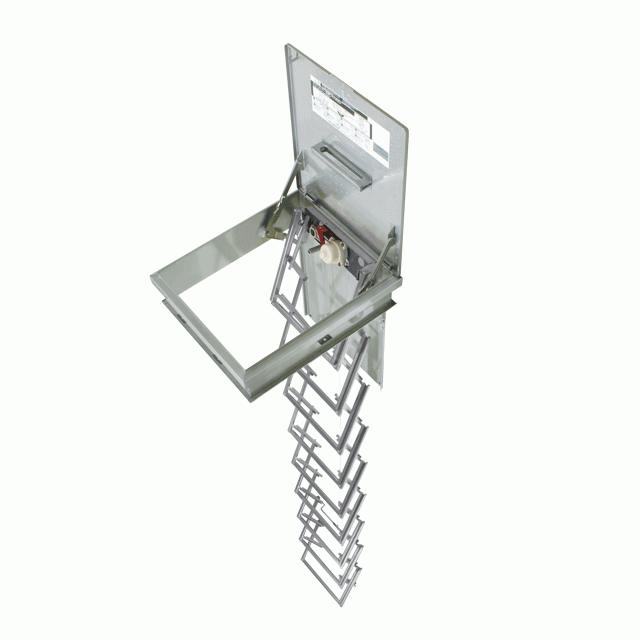 避難はしご タスカールSPC SPCIII-111 はしご11段 適用階高3920〜4270mm 開口寸法(600×520) ナカ工業