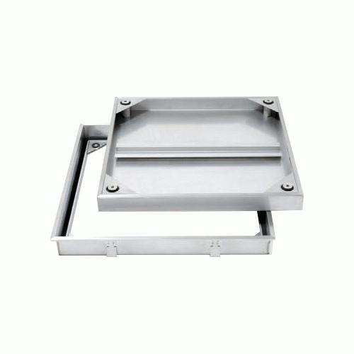 床下点検口 ニューハッチ NHBBS-450G 450×450 防臭・防水タイプ (磁器タイル用)ハンドル付 ナカ工業