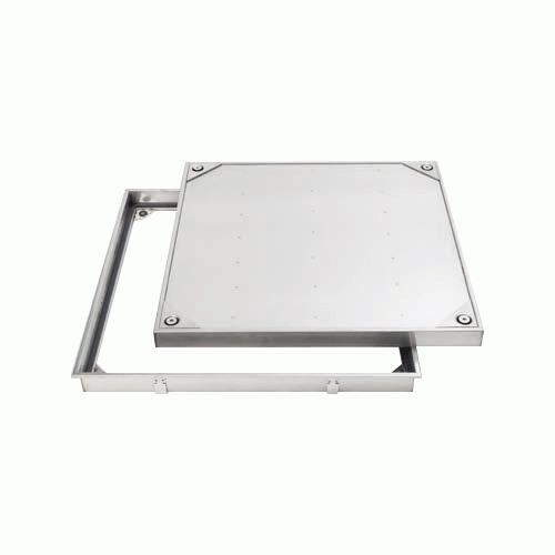 床下点検口 ニューハッチ NHBBS-450P 450×450 防臭・防水タイプ (Pタイル用)ハンドル付 ナカ工業