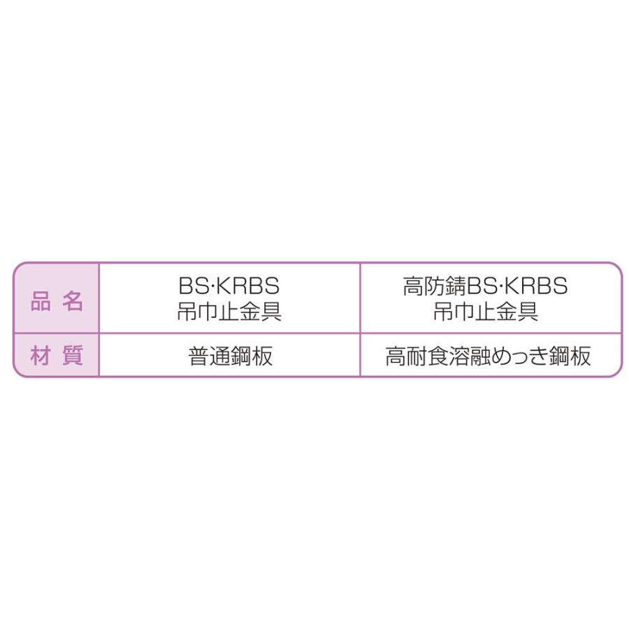 NSP 型枠45mmNSP用 BS-135吊巾止金具 基礎幅135mm (200入) 品番8109106｜shimizu-kanamono｜06