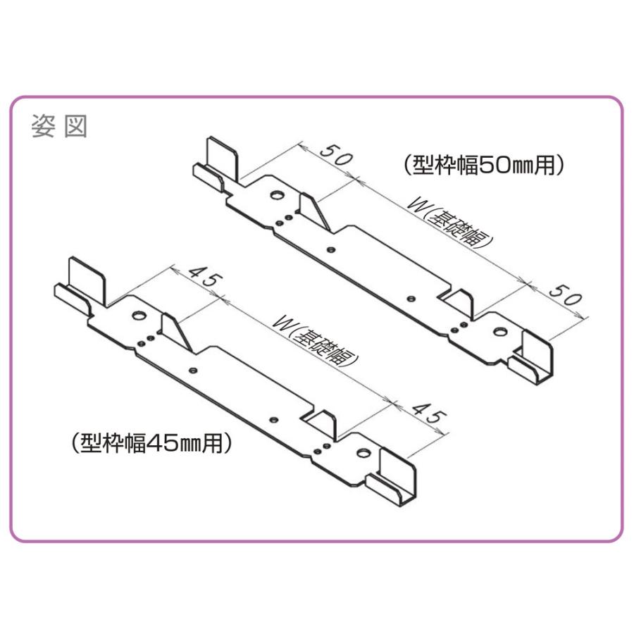 NSP 型枠45mmNSP用 防錆45平セパ160内周 基礎幅160mm (100入) 品番
