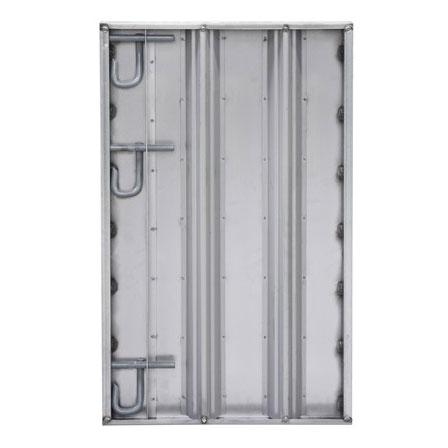 NSP 鋼製型枠 型枠幅45mm用 455パネル(天端穴) F2-90 900H 長さ455×高