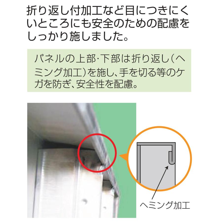 NSP 鋼製型枠 型枠幅45mm用 1820パネル(天端穴) F2-30 300H 長さ1820