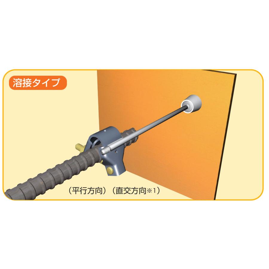 セパレーター取付金物 セパグリップLW 溶接タイプ 鉄筋D32〜D38 セパレーター取付金物 セパグリップLW 溶接タイプ 鉄筋D32〜D38