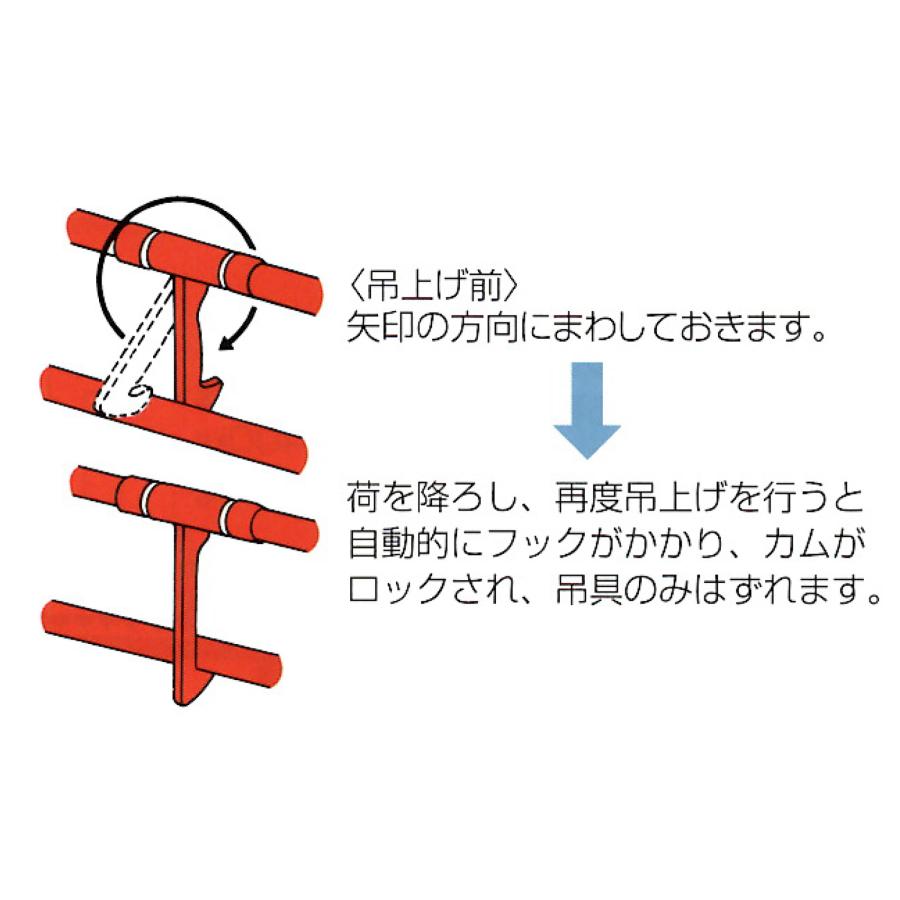 コンクリート吊クランプ マルチバイスT-1000 定格容量1000kg コンクリート吊クランプ マルチバイスT-1000 定格容量1000kg