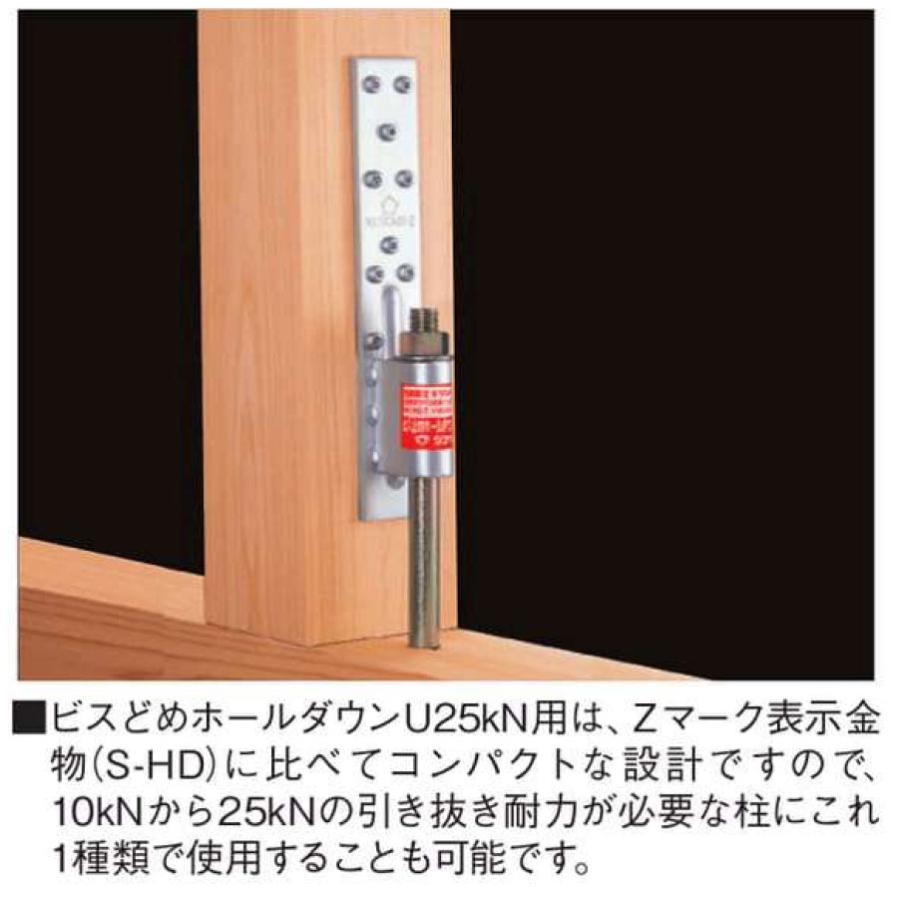 TANAKA タナカ ビスどめホールダウンU 35kN用 AF434600 (25個入り