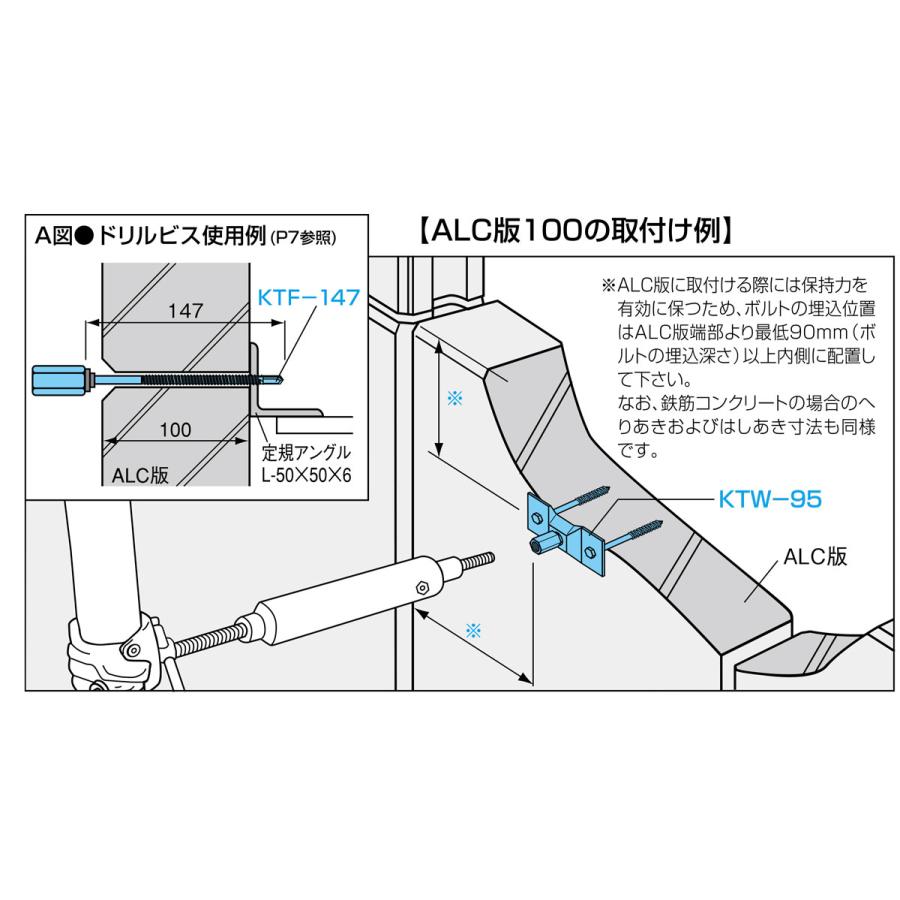 ゼン技研(株) プレートアンカー 首振りタイプ KTW-95 (25組入り ゼン技研(株) プレートアンカー 首振りタイプ KTW-95 (25組入り