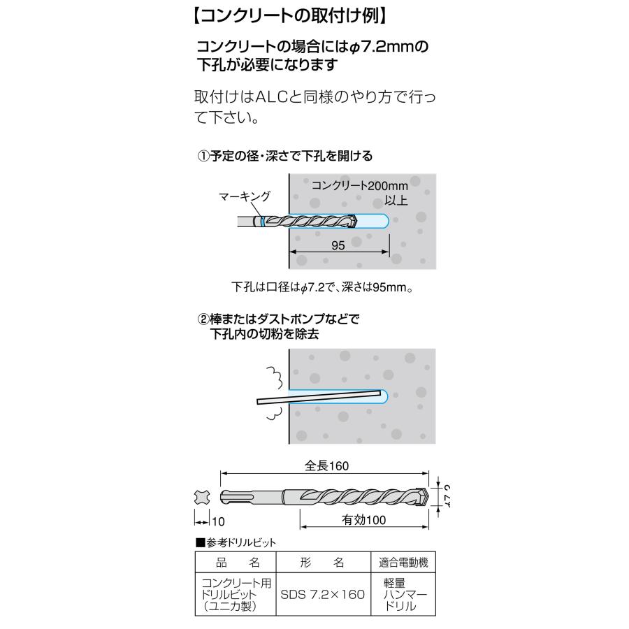 ゼン技研(株) プレートアンカー 首振りタイプ KTW-95 (25組入り)｜shimizu-kanamono｜07