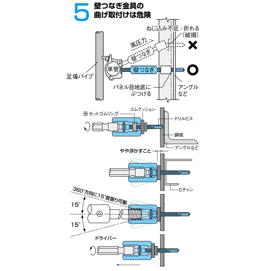 ゼン技研(株) プレートアンカー 首振りタイプ KTF-205 (50本入り)｜shimizu-kanamono｜08