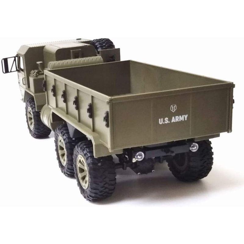 雑誌で紹介された Hemttアメリカ軍重高機動戦術トラックus Armyミリタリー型6輪駆動 大型ラジコンカーrc Tg Six 自動車 qhema Com