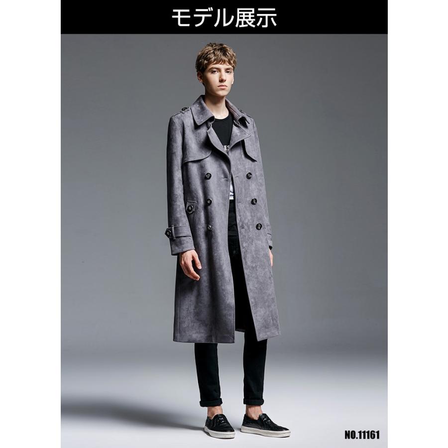 トレンチコート メンズ ロング コート スプリングコート チェスターコート ビジネス フォーマル セーム革 春 秋 冬 大きいサイズ 18nwt1 Uhd 通販 Yahoo ショッピング