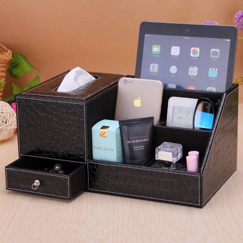 収納 机上台 小物収納ボックス ティッシュ収納 Ipad タブレット 収納 机上ラック 化粧品収納ボックス 18snh11 Uhd合同会社オオトリ 通販 Yahoo ショッピング