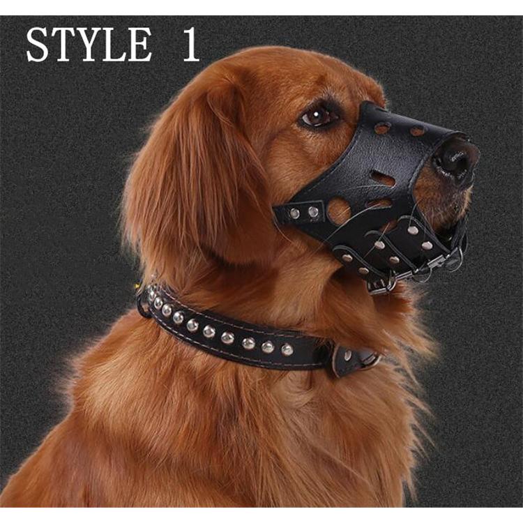 犬 吠え防止 噛みつき防止 口輪 無駄吠え 拾い食い 新作 レザー 口 しつけ用 大中型犬用 ペット用品 犬用品 19gzt08 Uhd 通販 Yahoo ショッピング