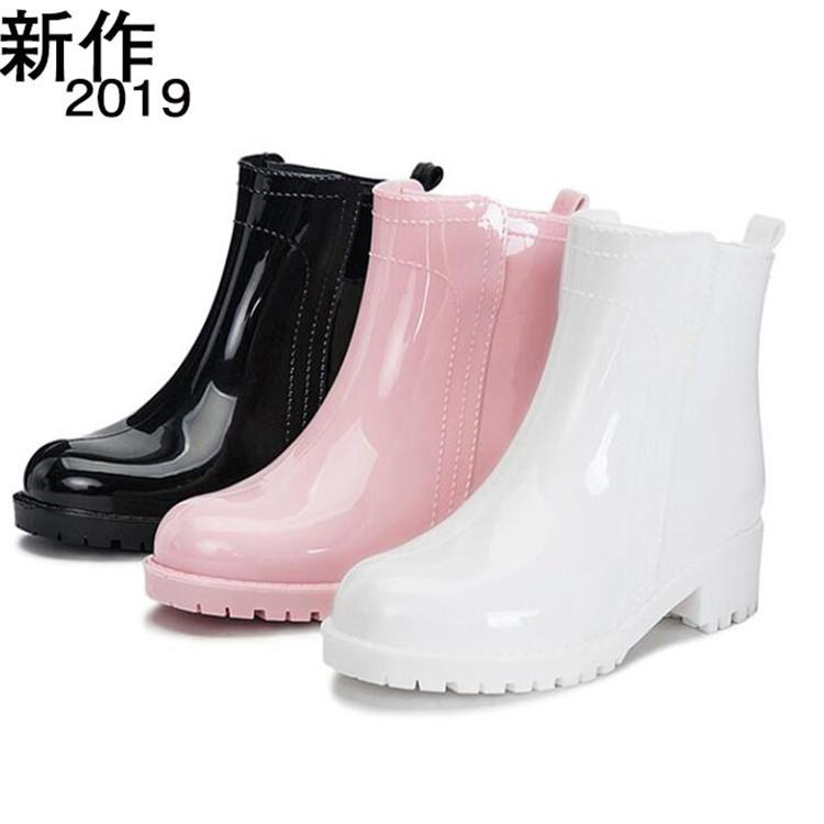 新作 レインブーツ レディース ショート 防水 レインシューズ おしゃれ 雨靴 梅雨 雨の日 美足 美脚 かわいい レインブーツ 19nvyx05 Uhd 通販 Yahoo ショッピング