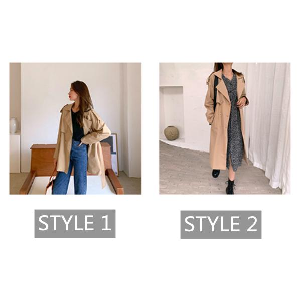 ダスターコート ロングコート 女の子 ゆったり 薄手 アウター 二種類のデザイン 腰を収める マキシ丈トレンチコート 無地の色 ファッション syqfyn28 Uhd合同会社オオトリ 通販 Yahoo ショッピング