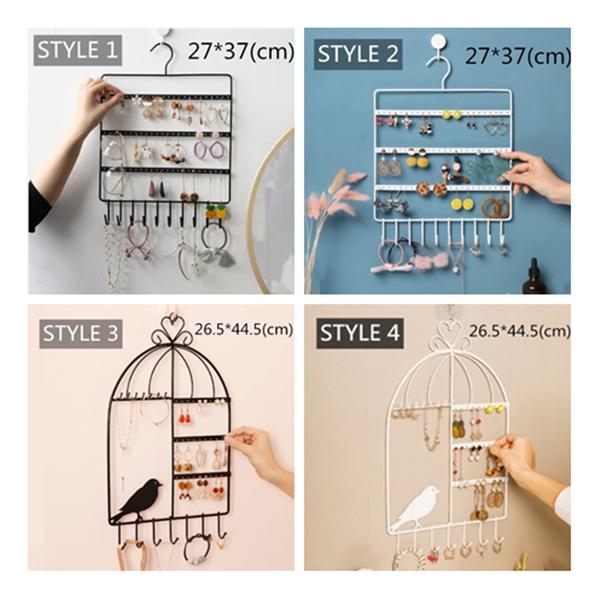 アクセサリースタンド 鉄の工芸 長いピアス 便利 ネックレス 収納 鍵の収納 大容量 アクセサリー掛け 展示棚 syqssh24 Uhd 通販 Yahoo ショッピング