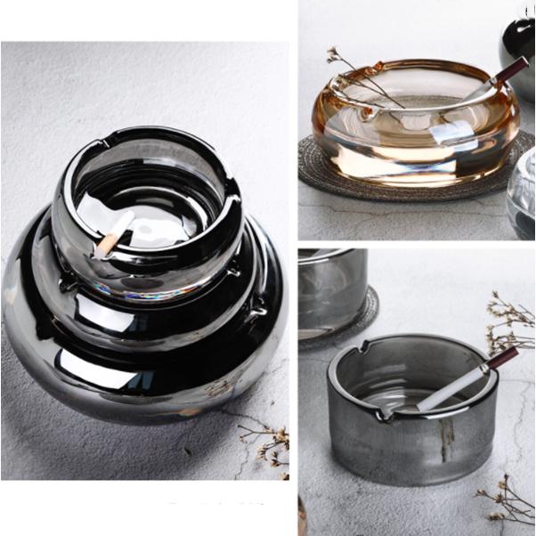 タバコ灰皿 卓上灰皿 マルチサイズ 質感がある おしゃれ 雑貨 ガラス 家用 インテリア 業務用 オフィス 客室グッズ タバコ 灰皿 syqyhg11 Uhd 通販 Yahoo ショッピング