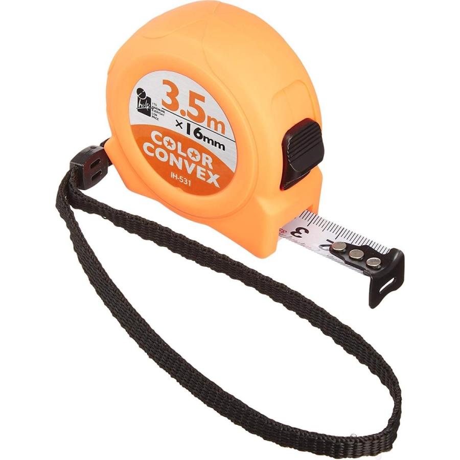 Ihelp アイヘルプ メジャー カラーコンベックス 16mm 3 5m Ih 531 清水ネットショップ 通販 Yahoo ショッピング