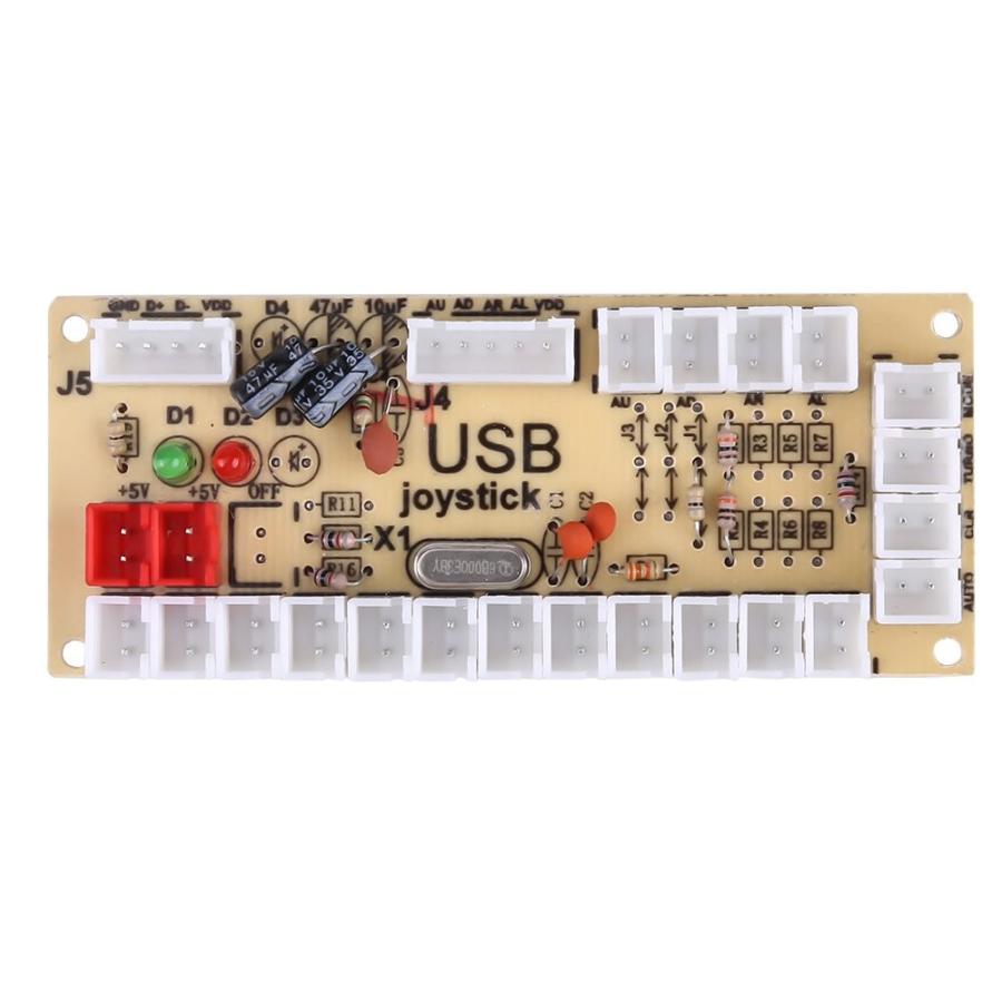 コントローラ ジョイスティック Diyキット アーケードゲーム Ledボタン 2ロッカー 2usbボード 清水ネットショップ 通販 Yahoo ショッピング