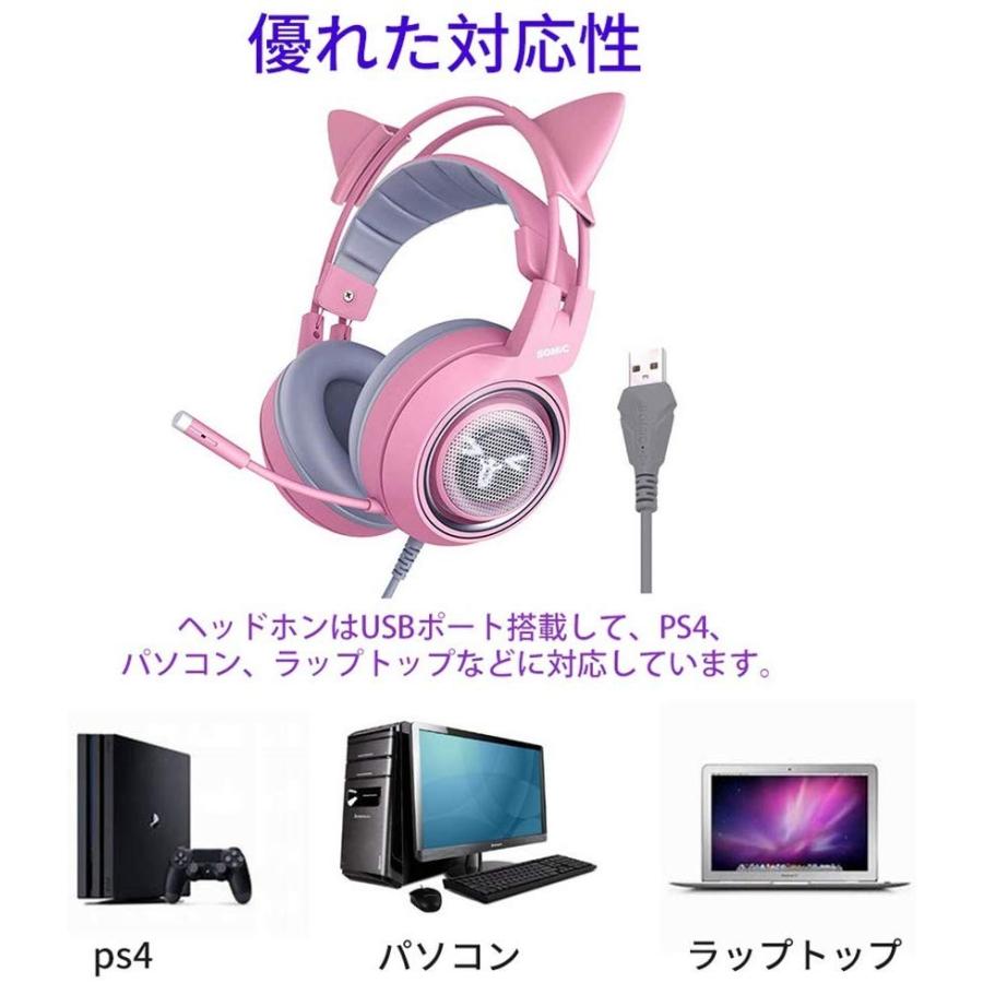 Somic G951 Pink ゲーミングヘッドセット ヘッドセット 可愛いヘッドホン ゲーム用 ヘッドフォン ヘッドホン イヤホン マイク 20190926180756 00101 清水ネットショップ 通販 Yahoo ショッピング