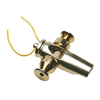 LP エルピー サウンド エフェクトホイッスル Tri-Tone Samba Whistle, Gold Tone LP352|shimizunet004|03