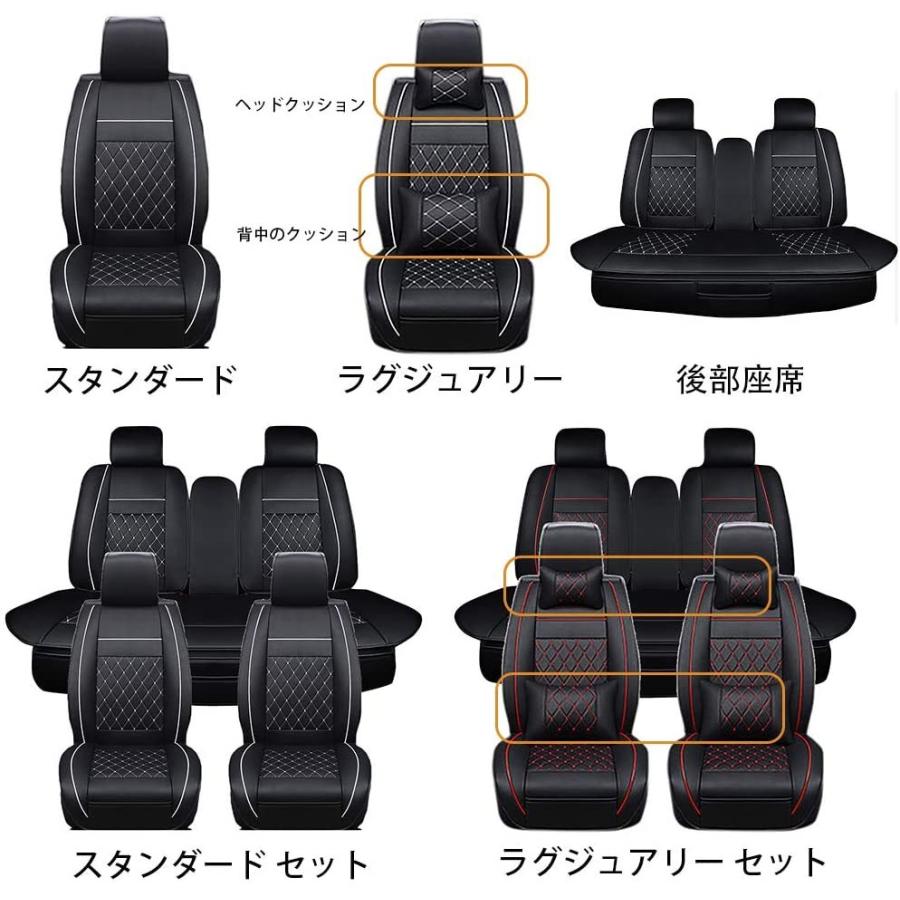 シートカバー エプロンタイプ レザー 汎用 フロント 軽普通車用 前席 運転席 助手席 オールシーズン 1席分 ブラック レッドステッチ 清水ネットショップ 通販 Yahoo ショッピング