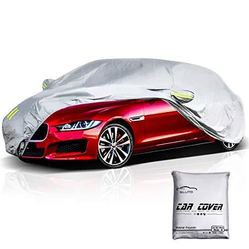 Eluto 車カバー カーカバー 210t防水材料 ボディーカバー 自動車 防水防塵防輻射紫外線 台風 黄砂対策 蛍光反射ストリップ付き 4 清水ネットショップ 通販 Yahoo ショッピング