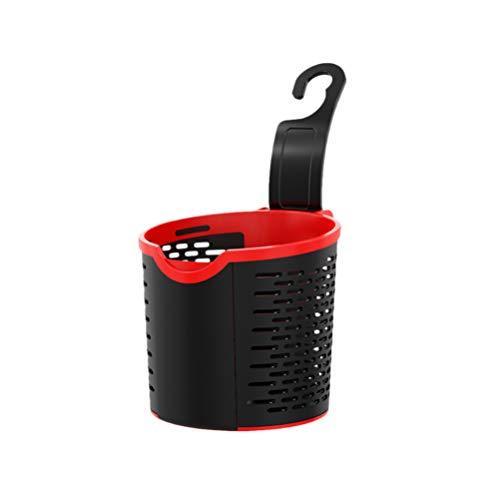 Vorcool 車用ドリンクホルダー 限定タイムセール 後部座席 フック付き カップホルダー スマホホルダー 耐久 小型 1pcs 省スペース 車載