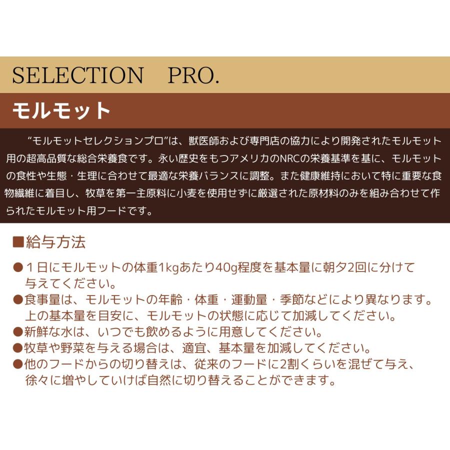 SELECTION PRO. イースター モルモットセレクションプロ 600g×2袋