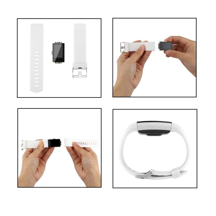Vancle バンド for Fitbit Charge 2, 経典の版 柔軟でスポーツ仕様 多色選択 交換ベルト C 【91%OFF!】 Vancle バンド for Fitbit Charge 2, 経典の版 柔軟でスポーツ仕様 多色選択 交換ベルト C 【91%OFF!】