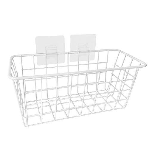 Aooyo 吊り下げバスケット 壁掛け 収納かご 排水 ドライヤーホルダー ヘアアイロンホルダー 浴室収納 ワイヤー