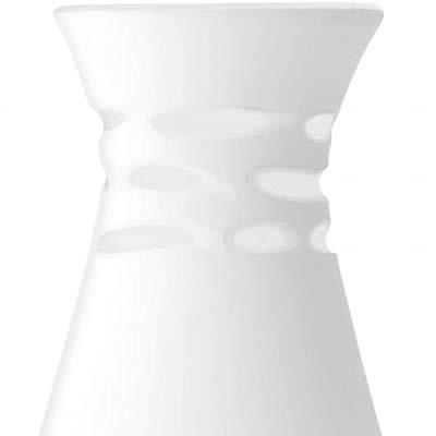 LSA(エルエスエー) フラワーベース(花器) ホワイト 高さ30cm CR0CHET(クロシェ) G1245-29-511