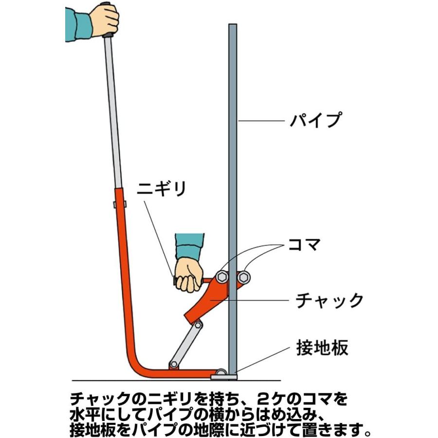 サンエー パイプ抜き器 ぬい太郎 GP-32S|shimizuwebshop103|04