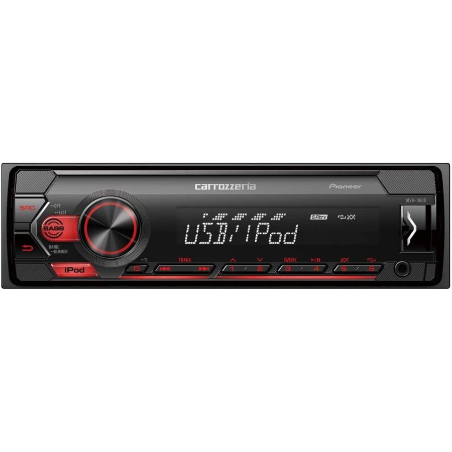 カロッツェリア(パイオニア) カーオーディオ 1DIN USB MVH-3600 :20200512102222-00064:清水ウェブショップ103 - 通販 - Yahoo!ショッピング カロッツェリア(パイオニア) カーオーディオ 1DIN USB MVH-3600 :20200512102222-00064:清水ウェブショップ103 - 通販 - Yahoo!ショッピング