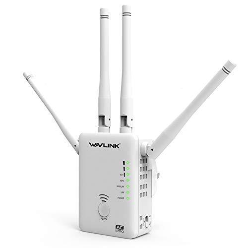 WAVLINK 中継器 AC1200 WIFI無線LAN中継機5Ghz 数々の賞を受賞 2.4Ghzワイヤレス信号ブースター アクセスポイン + リピーター 最大50%OFFクーポン