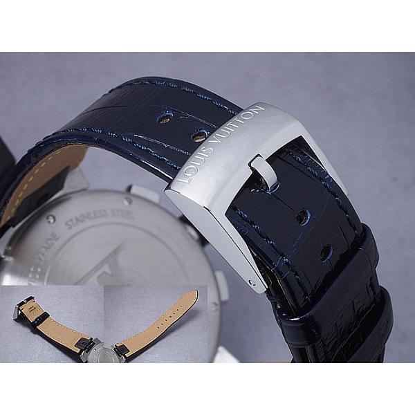 清水屋《送料無料》ルイヴィトン タンブール クロノグラフ Q102V 自動  