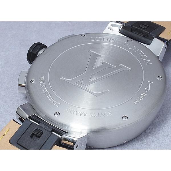 清水屋《送料無料》ルイヴィトン タンブール クロノグラフ Q102V 自動