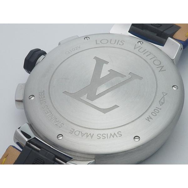 清水屋《送料無料》 ルイヴィトン タンブール クロノグラフ Q102V : 質  