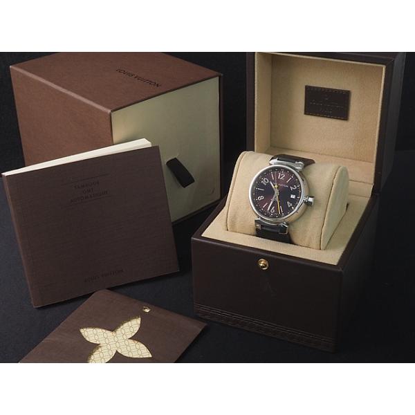 清水屋《送料無料》 ルイヴィトン タンブール GMT Q1131 箱・保証書付  