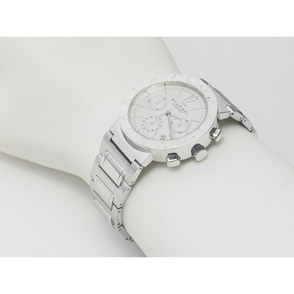 清水屋《送料無料》 BVLGARI ブルガリブルガリ クロノグラフ BB38SSCH 
