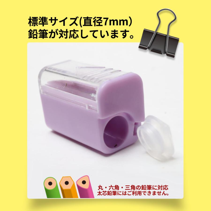 クツワ 携帯 鉛筆削り ベイビーケイ ブルー ブラック 新入学文具 RS031