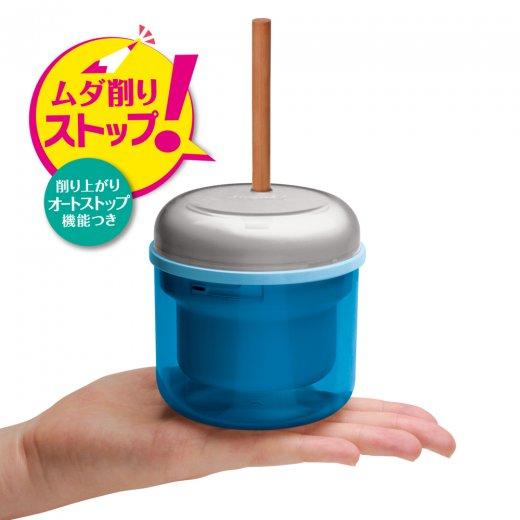 電動鉛筆削り ソニック Sk 4928 フリーキー 乾電池式 家庭学習 自宅学習 リビング学習