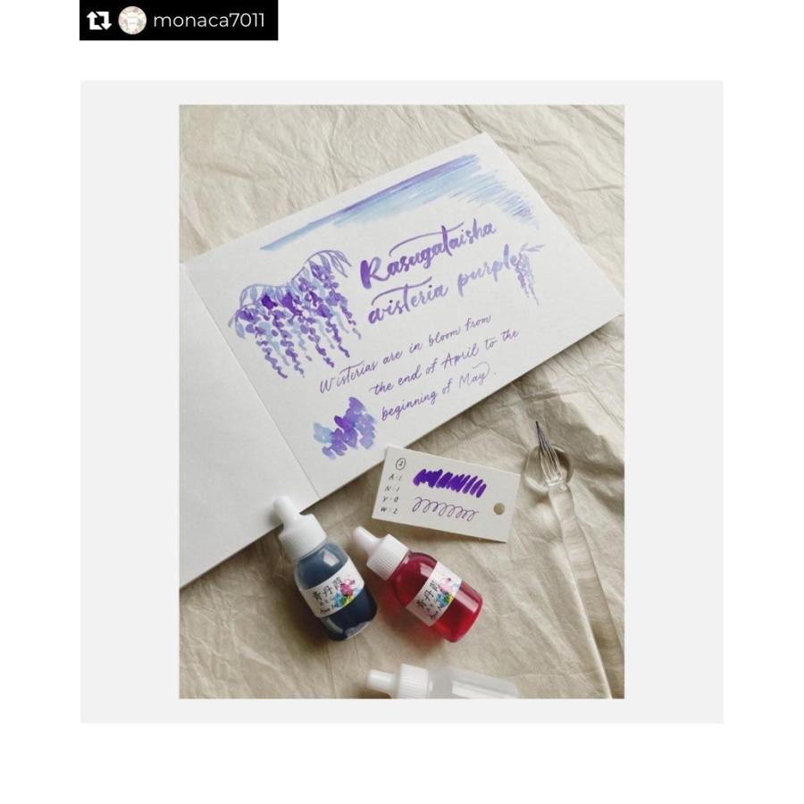 奈良まほろばインク 丹葭（あを に よし)インクセット インク ブレンド