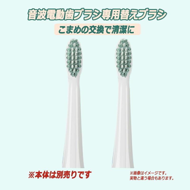 替えブラシ 2個セット 大事な歯には安心 電動歯ブラシの替えブラシ 高性能の電動歯ブラシで感動の磨きあがりへ｜shimmer｜02