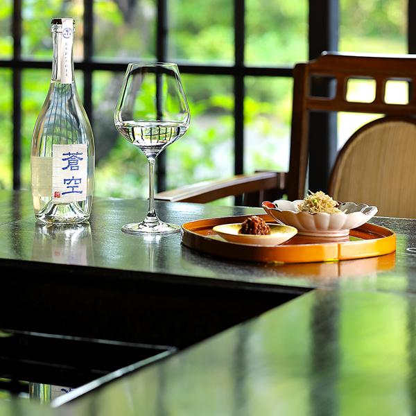 下鴨茶寮 酒肴ギフト 蒼空500ml 日本酒 京都 料亭 ギフトセット 祝い